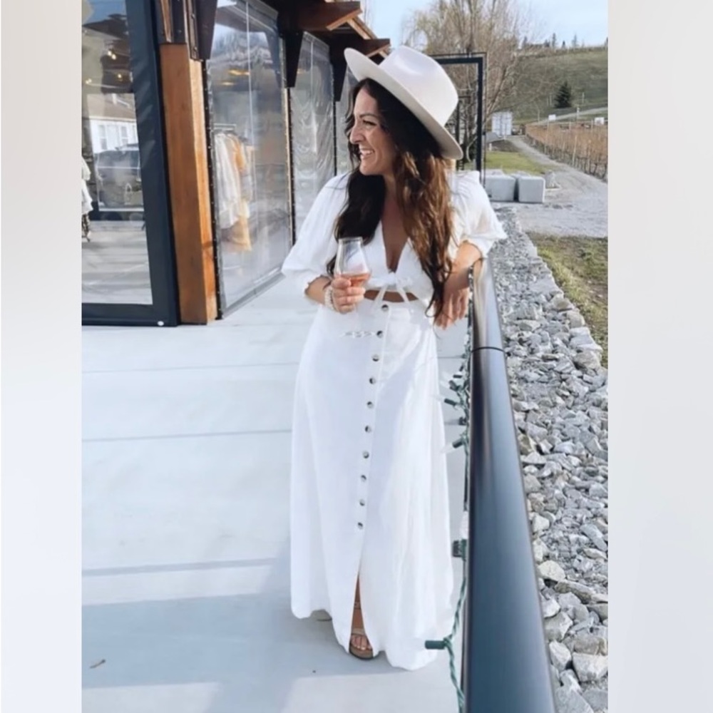 Free People string of hearts maxi dress